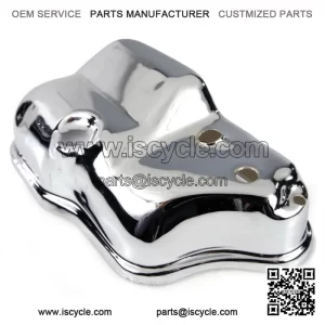 Chrome Oil Injection Type Carburetor Cover for VESPA PX125E, PX150E, PX200E & T5125.