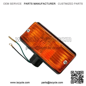 Front Left Orange Indicator Lens, Vespa PX PE 125 150 200