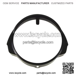 BLACK HEADLIGHT RING FOR FRONT HEADLIGHT ?C Vespa PX PE 125/150/200 (1 Series)