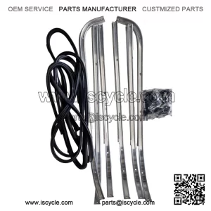 Floor Runner Kit with Strips/Channels for VESPA PX 125/150/200 & PE EFL.