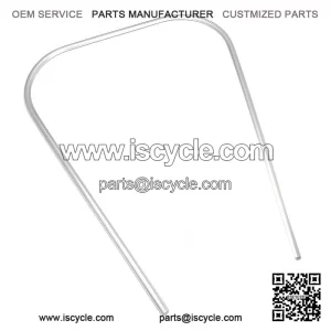 Silver Plastic One-Piece Legshield Trim / Beading for Vespa PX & T5 125/150/200.