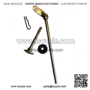 Chrome Petrol Lever / Fuel Choke Rubber and Clip Set for Vespa PX & LML.
