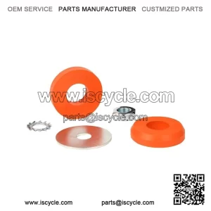 Silent Block Set for Front Upper Shock for Vespa PX80, PX125, PX150, PX200 & T5 125.