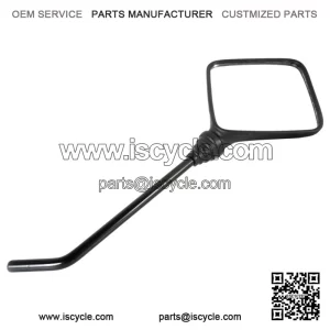 Left or Right Hand Side Black Mirror for Piaggio Vespa PX, PK & T5.