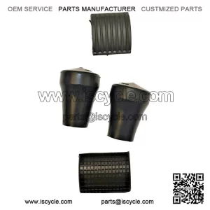 Kickstart / Rear Brake Pedal Rubber & Stand Feet Kit ?C fits ALL VESPA PX & PE Models.