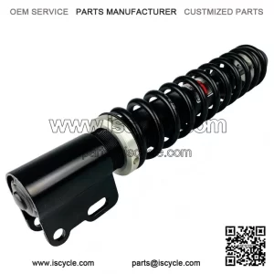 Black Front Shock Absorber for Vespa PX & T5.