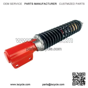Black & Red Front Shock Absorber for Vespa PX & T5.