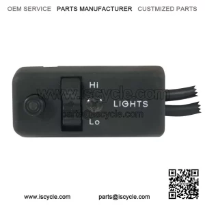 Horn and High-Low Beam Switch for Vespa P/PX Scooters.
