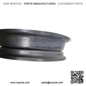3-Piece Silver/Grey Split Wheel Rim for Vespa PX, LML & T5.