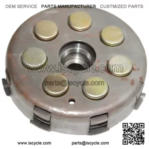 Complete 7-Spring 21-Tooth Clutch Assembly for Vespa LML, PX 200 & Cosa 125-200.