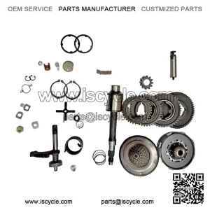 Gear Box Kit (23 Cogs, 7 Springs Clutch, 68 Cogs Crono) for Vespa P200, P200E, PX, PE & LML.