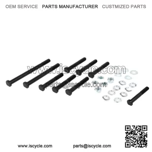 Engine Case Bolt Set for Vespa Sprint, Super, Rally, PX, PE, T5 & Cosa.