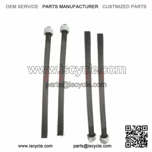 Cylinder Studs & Nuts ?C Compatible with Vespa LML, PX125, PX150, Stella & Star.