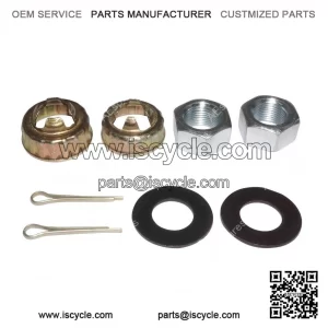 Rear & Front Hub Wheel Nut / Washer Kit ?C fits Vespa LML, PX, Star & Stella.