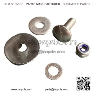 Stainless Steel V2A Fender Mounting for Vespa PX, V50, Primavera, Sprint, Rally, GTR & ET3.