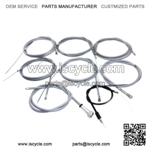 Control Cable Set ?C compatible with Vespa PX, P, Stella, P200e, PX150 & PX200 Scooters.