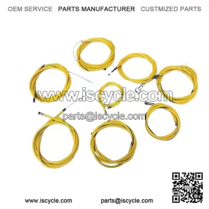 Complete Friction-Free Cable Kit (Non-Disc) for VESPA PX, P, PE, LML, STAR & STELLA.