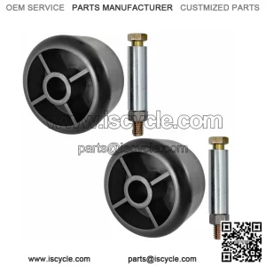 Deck Roller Kit with Hardware ?C Compatible with Grasshopper Mowers ?C Replaces 426122, 902284, 243365 (2-Pack)
