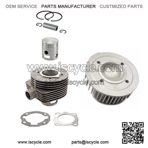 Complete Cylinder Head & Piston Kit (D.57.8) for Vespa PX 125 to 150.