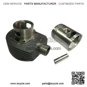 150cc 5?PORT CYLINDER HEAD WITH PISTON ?C For Vespa PX 150, NV, T5, Stella Sport