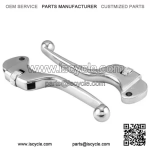 Chrome Adjustable Brake and Clutch Levers for Vespa PX, T5, Rally, PK, GS, SS, ET3 & VBB.
