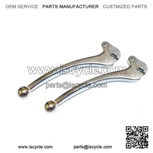 Pair of Brake Lever & Clutch Lever (80201CP) for Vespa PX 125, PX 150 & PE 200.