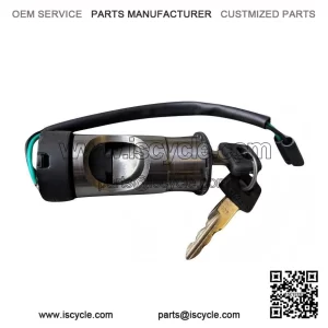 Complete Steering/Ignition Lock Assembly (2-Wire AC) with Key for VESPA PX & LML.
