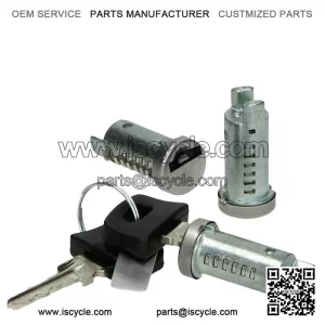 Kit of 3 Locks + 2 Keys for Piaggio VESPA PX 125/150/200 Arcobaleno.