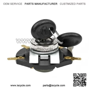 Ignition / Handlebar Lock Switch Panel with Keys for VESPA PX 125 (1978-1982).