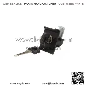BLACK TOOLBOX LOCK ?C For Vespa PX, PE