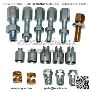 Complete Cable Adjuster & Trunnion Set for Vespa PX, Rally, SS 180 & Sprint 125-150.