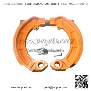 Orange Front or Rear Brake Shoes for Vespa PX.