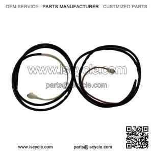 Set of 2 Side Panel Indicator Wires, Vespa PX / LML Turn Signal Assembly