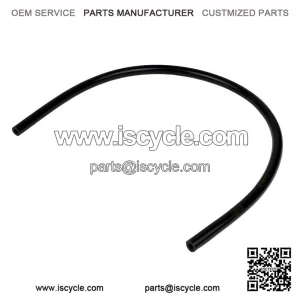 Black TPR-PUR Petrol Hose (750mm) for Vespa PX, T5, Cosa, Rally & Sprint.