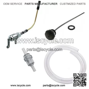 Fuel System Set: Fuel Tap Filter, Hose Clamp & Gas Cap ?C fits Ciao, SC, PX 50 FL/P etc.