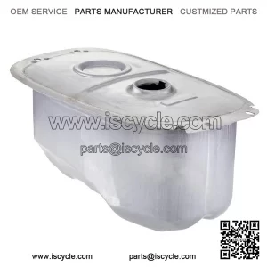 Bare Metal Oiled Self-Mixing Petrol Tank for VESPA PX125E, PX150E & PX200E (1984-1997).
