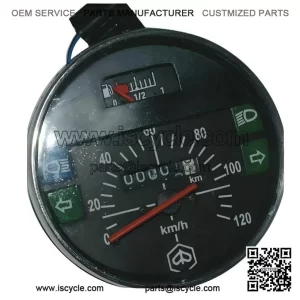 Speedometer / Tacho (120Km/h) for Vespa LML, PX & Lusso 80/125/150/200.
