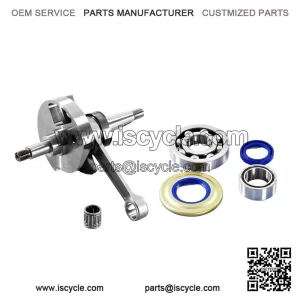 Early Racing Crankshaft 60 + Racing Bearings for Vespa PX & Cosa 125/150.