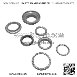 Steering Column Bearing Race / Cone Set for Vespa PX 125-200, Rally, V50, PV & GT.