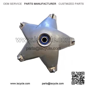 Front Disc Brake Drum with Bearings, Vespa PX 125 / 150 / 200