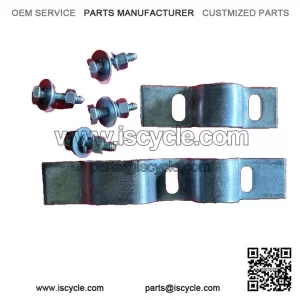 Centre Stand Brackets with Fixing Bolts & Nuts for Vespa PX & LML.