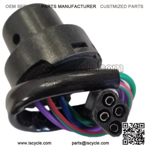 Electric Start Ignition Switch Holder (4-Wire DC) for VESPA PX, LML & T5.