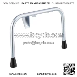 Zinc Plated Centre Stand with Feet and Spring for VESPA PX125E, PX150E & PX200E.