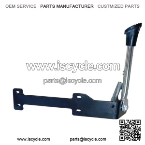 Chrome Side Stand / Prop Kickstand for Vespa PX, LML, T5, Sprint, GTR, GT, GS & SS (10-inch).