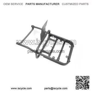 Black Rear Rack / Folding Carrier to fit VESPA PX, LML, STAR & STELLA.