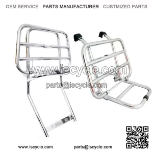 Chrome Luggage Rack for Piaggio Vespa PX 125/150/200.