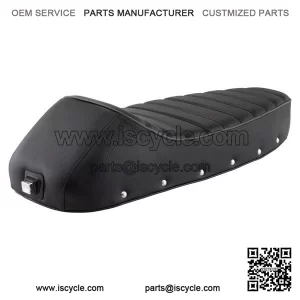 Sports Seat with Black & Grey Trim for VESPA PX, PE & T5 CLASSIC (1977-2016).