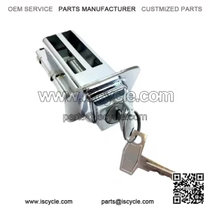 EXTRA?LONG CHROME SEAT LOCK ?C For Vespa PX Yankee, T5, Pole Position, Primavera, ET3